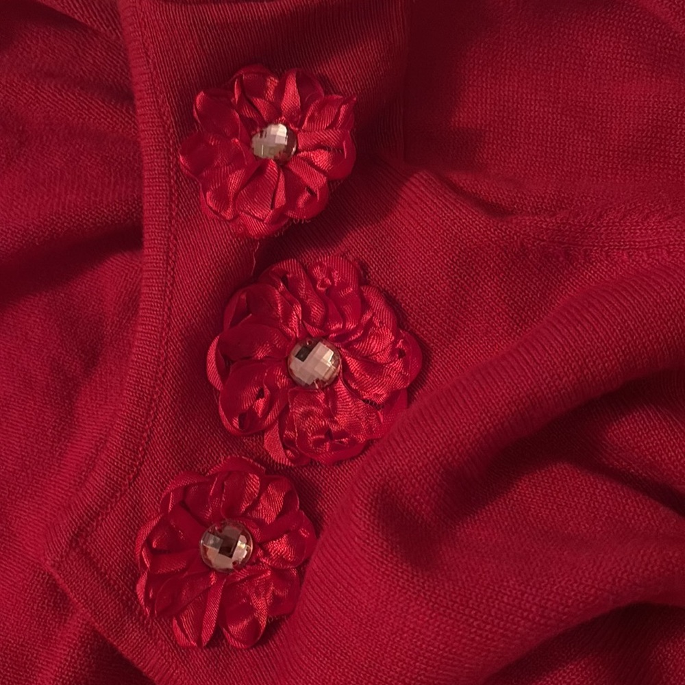 Ruby Red Cardigan - Picture 5 of 5